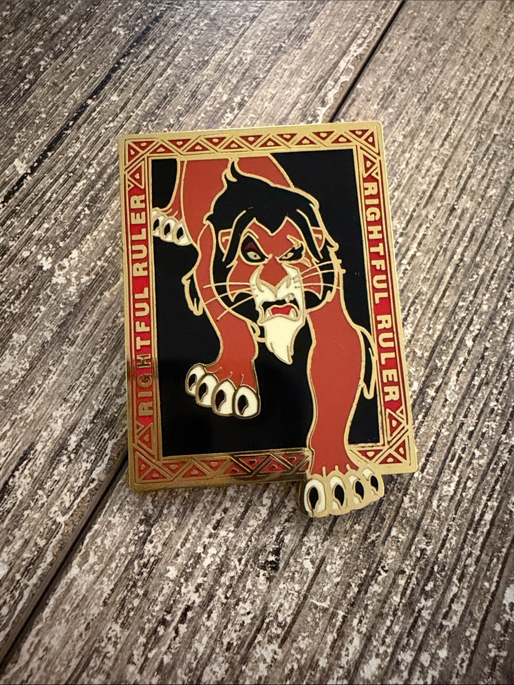 Box Lunch Disney mystery Lion King Scar pin